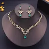 Necklace Earrings Set Bride For Women Luxury Choker Wedding Bridal Prom Costume Accessories