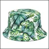 Wide Brim Hats Ldslyjr Cotton Print Two Sides Wear Bucket Hat Fashion Joker Outdoor Travel Sun Cap For Men And Women 141 Drop Delivery Dhmqc