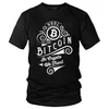 Homens camisetas Vintage em Crypto We Trust Camiseta Homens Streetwear Tees Top Algodão Camisetas Manga Curta Blockchain BTC T-shirt 235H