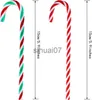 Juldekorationer 20/10st Candy Cane Christmas Tree Hanging Decor Xmas Prop Ornaments Navidad Natal Gott nytt år 2024 Ornament Jul X1020