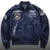 Mäns västar Spring Hip Hop Tactical Army Military Motorcykeljacka MA1 Pilot Bomull Rockar Male Baseball Bomber Jackets S3XL 231020