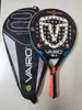 Squash Racquets Wysoka jakość Padel3 Warstwa Fibre Board Paddle Eva twarz w tenis plaża Raketa torba Vairo 91 360G 231020