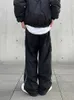 メンズパンツY2Kメンズストリートウェアシック貨物韓国のハラジュクカジュアルパラシュートテックパンツ女性用スウェットパンツワイドレッグジョガーズの衣服231019