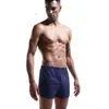 Onderbroek Lot Heren Zachte Stretch Gebreide Boxer Comfortabel Ademend Katoen Shorts Herenondergoed Boxers Heren Lange Slipje Plus Size