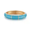 Bracelet tendance coloré en bambou pour femmes, manchette bohème, bijoux 2023