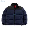 Veste d'hiver pour hommes et femmes, manteau chaud Parka brodé pour hommes, vestes bouffantes avec lettres imprimées, vêtements d'extérieur, impression multicolore D77h 3 Bhac