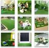 Decoratieve Bloemen Huisdier Pad Kunstgras Turf 7' X13'- Realistische Dikke Synthetische Nep Mat Voor Outdoor Tuin Landschap balkon