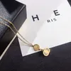 High End Design Necklaces Popular International Necklace Exquisite Gold-plated Long Chains Selected Quality Gifts Fashion Brand Je335F