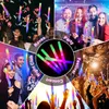 Outros suprimentos de festa de evento LED varas luminosas festa rave espuma brilho vara rgb fluorescente luz escura para bar casamento aniversário festival suprimentos acessórios 231019