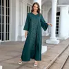 Ethnic Clothing Women's Middle Eastern Muslim Burka Dress Casual Comfortable Loose Diamond Setting Clothes for Ladies
