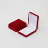 Jewelry Boxes Bride Necklace Pendant Box Wholesale Quality Velvet Wedding Gift Case Trinket Display Holder Large Earrings Storage 231019