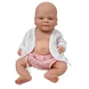 Puppen 14-Zoll-Ganzkörper-Silikon-Bebe-Reborn-Mädchen-Coco-Puppen BoyIsaac-Puppe Weiches, lebensechtes Baby-DIY-Rohling-Spielzeug 231019