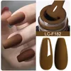 Nail Polish LILYCUTE Dark Brown Gel Autumn Winter Chocolate Wine Red Caramel Color Series For Manicure Nails Art Varnish 231020