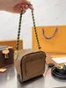 Designer NIEUW VIERKANTE TAS Schouder Mini Crossbody Kettingtas Portemonnee Portemonnee Dames Tienermeisje CAMERA BOX Vierkante Rugzak Monogrammen Totes Handtas Mobiele telefoon Messenger