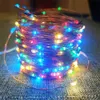 Christmas Decorations Solar Decorative String Lights Outdoor Patio Ground Plug Waterproof Long Colored Multifunctional LED Wire 231019