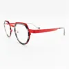 Lunettes de soleil Cadres Qualité Acétate Vintage Lunettes Hommes Myopie Optique Prescription Polygone Lunettes Cadre Femmes Style Japonais Lunettes