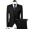 Costumes pour hommes costume de mariage classique affaires 3 pièces formel coréen mince smoking