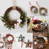 Decorative Flowers 1 Roll Grapevine Wreath Rattan Ring Decor DIY Garland Christmas Craft Vines Base For Fall Winter Home Wall Party