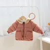 Down Coat 2023 hiver nouveaux enfants à capuche doudoune 0-6 ans bébé filles vers le bas vêtements enfants épaissir chaud vers le bas manteau vêtements d'extérieur Snowsuit 231020