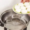 Double chaudières maison cuisine cuisson acier inoxydable rond cuiseur vapeur support