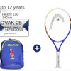 Squash Racquets Tennis Racket with Bags Sport for Kids Children 21 23 25 Inch Full Carbon Beginners 416years Old 231020