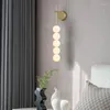 Wandlamp Nordic Creatieve Woonkamer Lichtpunt Luxe Acrylglas Woondecoratie Gouden Schansen Voor Nachtkastje