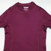Maglietta 100% lana merino Donna di vino Intimo termico manica lunga leggero Girocollo Strato base Top europeo 160GSM 201113183R