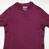 100% Lã Merino Tops camisa Mulheres de vinho Roupa Interior Térmica manga longa leve Tripulação Camada de Base Tops Europeu 160GSM 201113183R