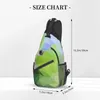 Sacs Duffel Lowpoly Green Parrolet Chest Bag Rétro Portable School Cross Personnalisable