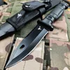 Wilderness Outdoor knife Self-Defense survival knife Sharp high hardness portable knife Camping portable knife