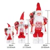 Christmas Decorations 60/45/30cm Large Santa Claus Doll Ornament Standing Santa Claus Statue Doll 2013 Christmas Home Decoration Kids Gift navidad x1020