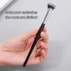 Makeup Brushes 1PCS Fan-shaped Brush Professional Wood Handle Soft Eyelash Mascara Highlighter Multifunction Facial Tools