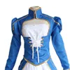 cosplay Saber Blue Dress Cosplay Stay Night Fate Zero U.B.W-TE Japanese Anime Women Halloween Arturia Pendragon Costumecosplay