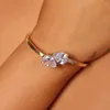 Bangle XSBODY Strass Waterdruppel Armband Voor Vrouwen Luxe Sieraden Bruid Huwelijksgeschenken Charms Accessoires
