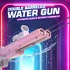 New Electric Water Gun Double-barrel toy Gun Summer Fun Pool Toy High Speed Shooting Water For Kids Children Outdoor Games