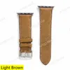 Designer Watch Band Cell Phone Smart Watches for iwatch 38mm 40mm 41mm 42mm 44mm 45mm 49mm Leather Print Letters Watch strap with Samsung 20mm 22mm