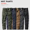 Pantaloni da uomo Pantaloni militari da uomo Pantaloni casual in cotone tinta unita Pantaloni cargo da uomo Pantaloni da trekking da viaggio all'aperto Pantaloni da lavoro multitasche 231019