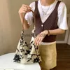 Shoulder Bags Retro Bags for 2023 Fabric Shoulder Bag Reusable Shopping Bags Casual Tote Female Handbagstylisheendibags