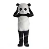 Högkvalitativ gigantisk panda maskot kostym karneval unisex outfit vuxna storlek jul födelsedagsfest utomhus klänning reklamrekord