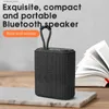 Колонки для сотовых телефонов Портативная колонка Мини-динамик Bluetooth Открытый водонепроницаемый душ Звуковая коробка Беспроводной автомобильный сабвуфер Громкоговоритель Q231021