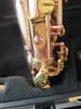 Ny specialanpassad musikalisk sopransaxofon krökt musikinstrument SC-992 Fosforpläterad kopparprofessionell krökt sopran sax