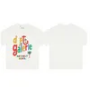 Diseñador Camisetas Diseñadora Diseñadora camiseta Top Woman Tee para amantes Carta Summer de manga corta Moda de moda Cuel el algodón de algodón Negro casual de lujo US S-XL