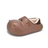 Slipper Cartoon Kinderen Winter Jongens Katoenen Schoenen Leuke Hippo 4 tot 8 jaar Kinderen Indoor Warm Pluche Comfort Meisjes