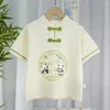 Kledingsets Kinderen Chinese Stijl Outfits Broer/zus Bijpassende Kleding Jongens En Meisjes Meisje Zomerjurk Kinderen 2 STUKS