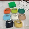 Venetaabottegaa tissé sac à main tricot Jodie b sac mode pochettes pour femmes concepteur mini sacs à bandoulière sac à main bandoulière sacs Dumpling VZFA