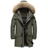 Coletes masculinos para baixo jaqueta homens com gola de pele com capuz casaco de inverno quente mulheres 90 pato branco longo parka hight qualidade puffer homem 231020