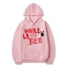 Męskie bluzy bluzy raper Whole Red Women/Men Bluza Bluza z kapturem album Die Lit Pullover Hooded Owezyjna odzież wierzchnia