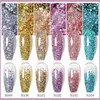 Nail Polish UR SUGAR 75ml Glitter Sequins Gel Pink Blue Sliver Summer UV Led Bling Soak Off Art Varnish 231020