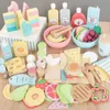 Kitchens Play Food Squishy Food Creative Simulation Play House Fruits And Vegetables Kitchen Toys Desktop Decoration Boys And Girls Toy Cooking Set 231019