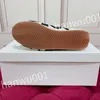 2023 Nouveau Hot Designer Luxe Femmes Casual Outdoor Sneakers réfléchissants Vintage Cuir Femmes et Hommes Formateurs Mode Derma Casual Chaussure fd231008